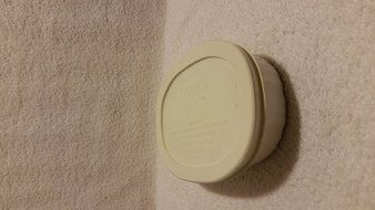 Corning French White Individual Casserole Dish F-15-b with Plastic Lid