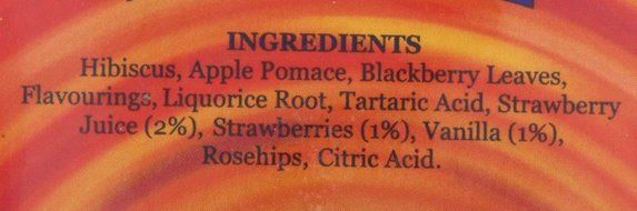 London Fruit &amp; Herb Company Tea, Strawberry &amp; Vanilla Fool, 20 Count N6