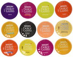 Nescaf&eacute; Dolce Gusto Capsules All-inclusive Set, 50 Capsules - Variety Pack - Gift Wrap Available! N5