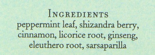 The Coffee Bean &amp; Tea Leaf, Tea, Hand-Picked Ginseng Peppermint, 20 Count Tin N6