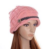 UZZO&trade; Fashion woman lady girl warm flexible handmade Knitted Crochet Baggy Beret Cap Hat embellishment by one... N14