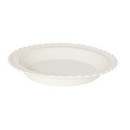 Chantal Bakeware: 9&quot; Ceramic Pie Dish - White