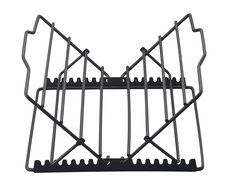 HIC Adjustable Wire Roasting Baking Broiling Rack, Nonstick, 10-Inches x 9.25-Inches N2