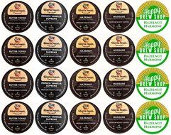 20-count GLORIA JEAN&rsquo;S FLAVORED COFFEE K-Cup Variety Sampler Pack, Single-Serve Cups for Keurig Brewers