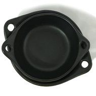 Black Clay, La Chamba Round Pot without Lid - Small - 1.5 qts N3