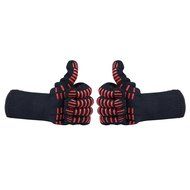Tinksky BBQ Gloves Cooking Gloves - Pair of 33cm BBQ Grilling Cooking Gloves 932&deg;F Extreme Heat Resistant Gloves... N8