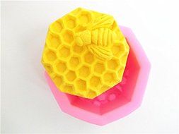 Wocuz W0411 Bee Candy Making Silicone Mold Cake Decoration Mould Fondant Chocolate Small Pastry Tool