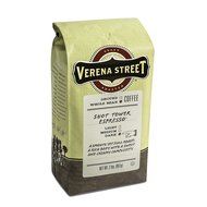 Verena Street Coffee Julien's Breakfast Blend, whole bean medium roast, 2LB (32oz.), Rainforest Alliance Certified... N5