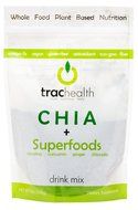 Trac Health Chia Plus Blackberry Hibiscus Green Tea Drink Mix, 273 Gram N16