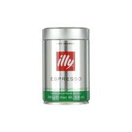 illy Caffe Decaffeinated Ground Coffee (Medium Roast, Green Band) 8.8 coffee cans (Pack of 6)