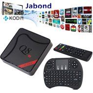 [ Free Mini Keyboard ] Jabond Q8 Android Smart TV Box KODI Full Loaded Add-ons Unlocked S905 Quad Core WIFI Built-in...