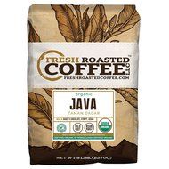Fresh Roasted Coffee Java Taman Dadar Organic Coffee, 5 Pound