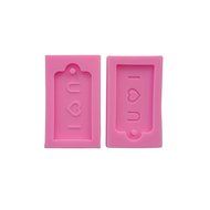 Wocuz WZ1236 FOREVER Pendant Shape Silicone Mold Fondant Mold Cupcake Cake Top Decoration Tool Cake Side Decorating... N6