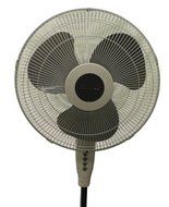 HOLMES HSF1610A 16 3 Speed Oscillating Adjustable Stand Floor Fan White N2