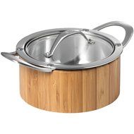 CAT CORA by Starfrit Stainless Steel Cook N Serve Casserole, 3.8-Quart N6