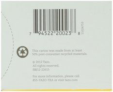 Tazo Calm Chamomile Herbal Tea, 20 ct N6
