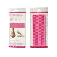 ART Kitchenware Pearl Cake Lace Mat Sugarcraft Baking Fondant Silicone Mold Color Pink N6