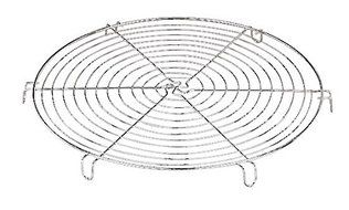 Paderno World Cuisine Round Cooling Rack, 10-1/4-Inch, Gray