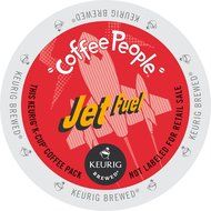 Coffee People Dark Roast, Jet Fuel, K-Cup Portion Pack for Keurig Brewers 24-Count N8