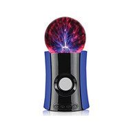 Hype Static Bluetooth Wireless Music Speaker Plasma Ball with Micro SD Card Slot