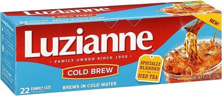 Luzianne Cold Brew Black Tea, 22 Count N2