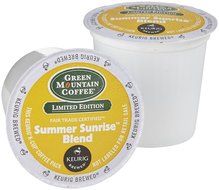 Green Mountain Coffee Summer Sunrise Blend - 18 ct