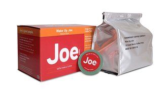Joe Knows Coffee, Tall Dark and Handsome, Single Serve Pods, 12 Count/Box N3