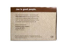 Joe Knows Coffee, Tall Dark and Handsome, Single Serve Pods, 12 Count/Box N12