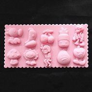 Party Supplies Plants Vs Zombies Cake Mold Ice Jelly Chocolate Mold,Silicone 21.5&iexcl;&Aacute;11.2&iexcl;&Aacute;1.3 CM(8.5&iexcl;&Aacute;4.4&iexcl;&Aacute;0.5...