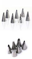 7pcs Stainless Steel Flower Icing Piping Nozzles Tips Pastry Cake Baking Tool N8