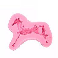 &quot;dipshop Carousel Horse Fondant Silicone Mold Chocolate Mould Cake Decorating Tool&quot; shopping