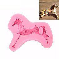 &quot;dipshop Carousel Horse Fondant Silicone Mold Chocolate Mould Cake Decorating Tool&quot; shopping N2