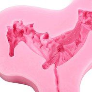 &quot;dipshop Carousel Horse Fondant Silicone Mold Chocolate Mould Cake Decorating Tool&quot; shopping N5