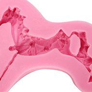 &quot;dipshop Carousel Horse Fondant Silicone Mold Chocolate Mould Cake Decorating Tool&quot; shopping N6