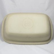 Pampered Chef Family Heritage Stoneware Rectangular Lid/Bowl #1435 N2