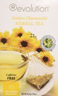 Revolution Tea Golden Chamomile Herbal Tea, 16 Count