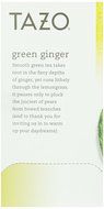 Tazo Tea, Green Ginger Tea, Tea Bags, 20 ct N3