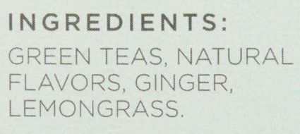 Tazo Tea, Green Ginger Tea, Tea Bags, 20 ct N5