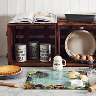 Mason Cash Baker Lane Glass Pastry Board, 14-1/6 Inches N3