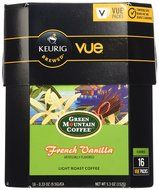 Green Mountain French Vanilla Coffee Keurig Vue Portion Pack, 16 Count