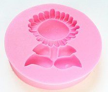 Mr.S Shop Sunflower Smile Silicone Mold Chocolate Candy Jelly Fondant Cake Mold Kitchen Baking Tools&#65292;Small Size N3