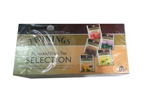 Twinings Selection Blackcurrant Cherry Lemon Four Red Fruits Passionfruit Mango &amp; Orange Flavoured Black Tea 50g... N2