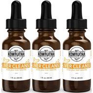 Kombucha Liver Cleanse Tea Liquid Tonic - Liver Detox Cleansing Herbs, Extracted From Organic Kombucha Tea Concentrate... N6