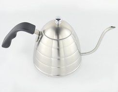 SAMYO Coffee &amp; Tea Drip Kettle - Stainless Steel Precision Gooseneck Spout With Ergonomic Handle N3