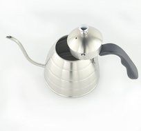 SAMYO Coffee &amp; Tea Drip Kettle - Stainless Steel Precision Gooseneck Spout With Ergonomic Handle N7