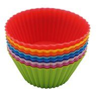 Freedi Reusable Silicone Baking Cups Cupcake Liners Premium Reusable Muffin Molds