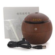 JUNCHI Ultrasonic Essential Oil Diffuser - Humidifier with LED Lights, Compact Size, Silent Operation and Easy-Travel... N7