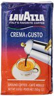 Lavazza Crema e Gusto - Ground Coffee, 8.8-Ounce Bricks (Pack of 4)