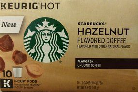 Starbucks Hazelnut K-Cup for Keurig Brewers, 10 ct