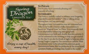 Spring Dragon Longevity Tea, 20 bags